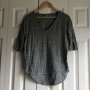 Grey half sleeve tee shirt